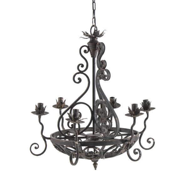 Lampara colgante/araña metal D-1521