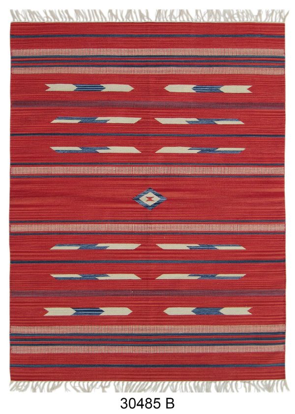 Alfombra/tapete Kilim 30485-B - Imagen 2