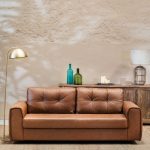 Sillón/sofá  Rafaello 2 Cuerpos Amarula