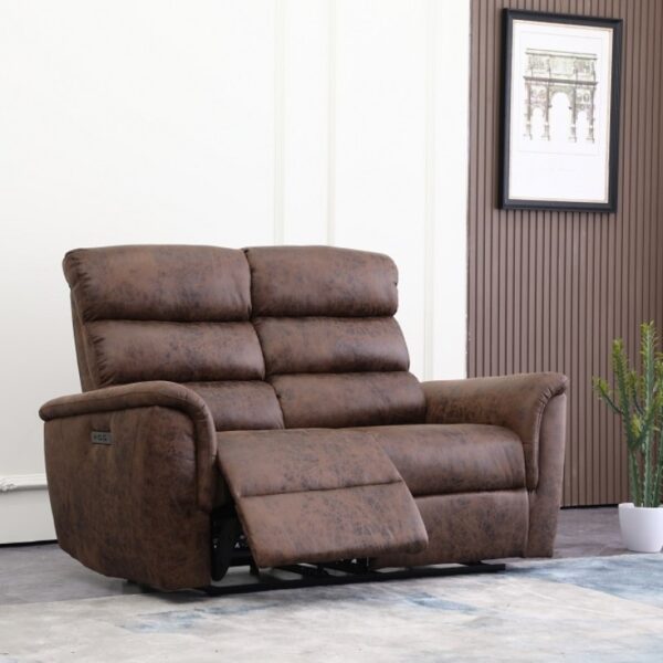 Sillón reclinable 3 Cuerpos Benson Choco