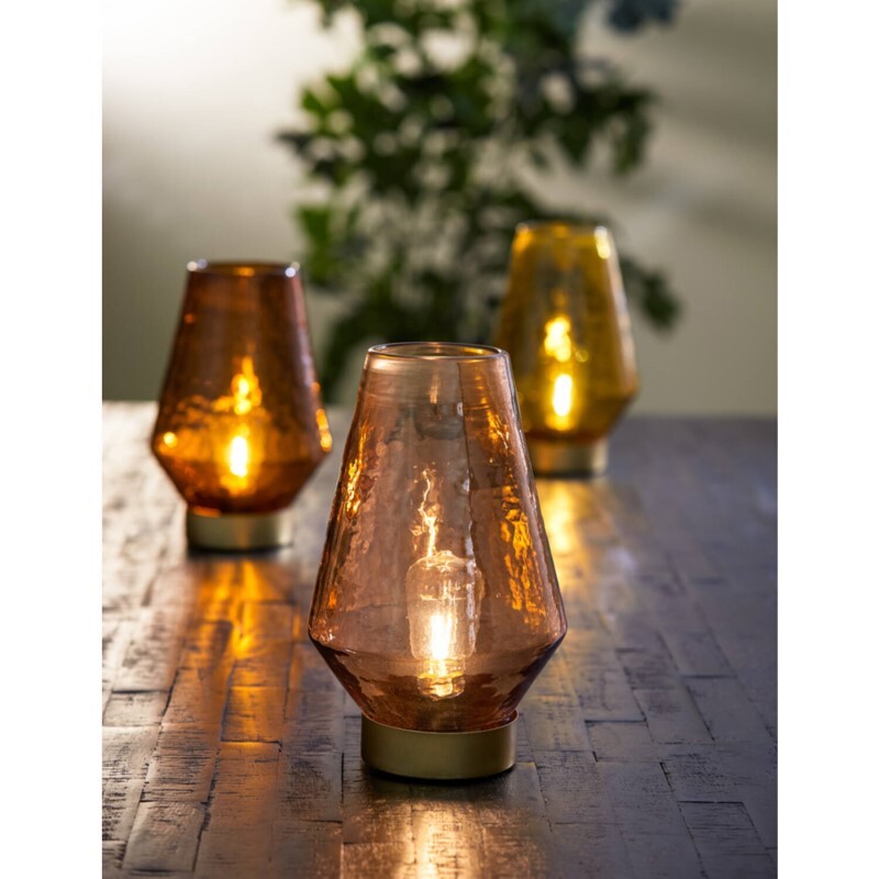 Lámpara de mesa Led Iok peach