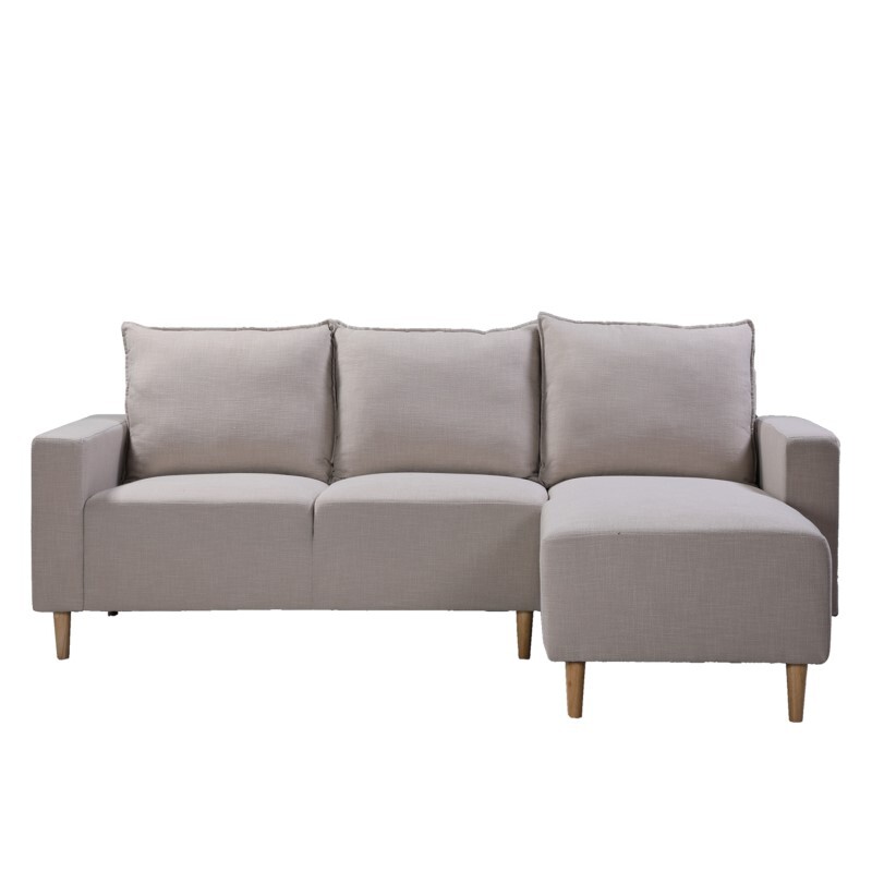 Sillón chaise Londres Gris Claro